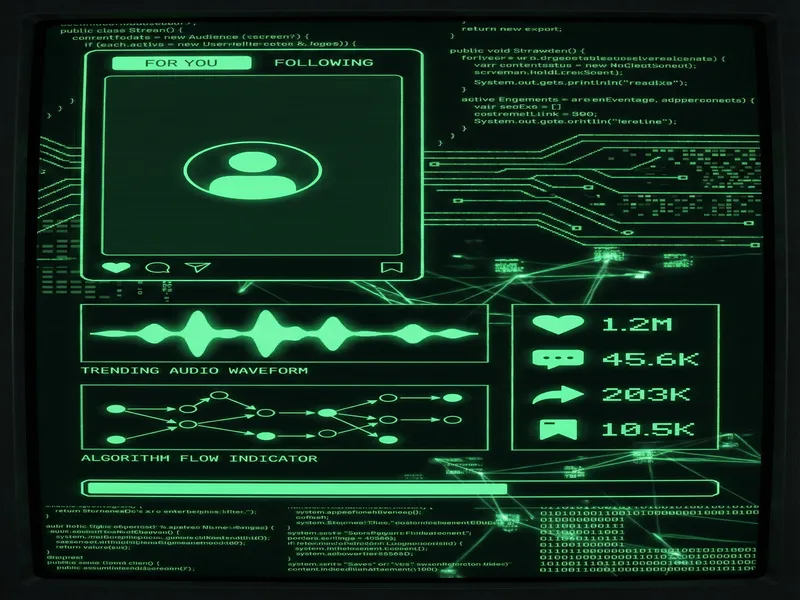 抖音平台 换妻 算法分析终端界面